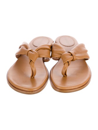 Sarah Flint Leather Slides