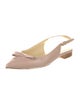 Sarah Flint Leather Slingback Flats