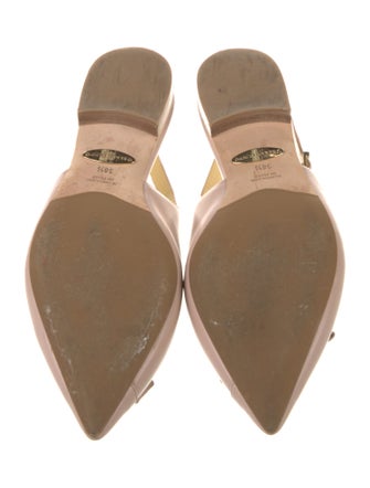 Sarah Flint Leather Slingback Flats