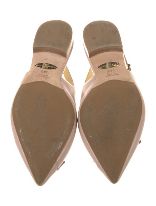 Sarah Flint Leather Slingback Flats