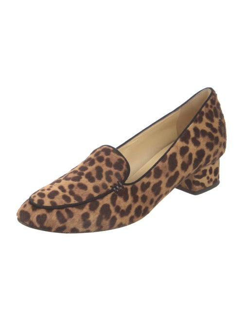 Sarah Flint Ponyhair Animal Print Pumps