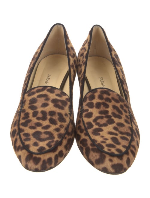 Sarah Flint Ponyhair Animal Print Pumps