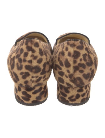 Sarah Flint Ponyhair Animal Print Pumps