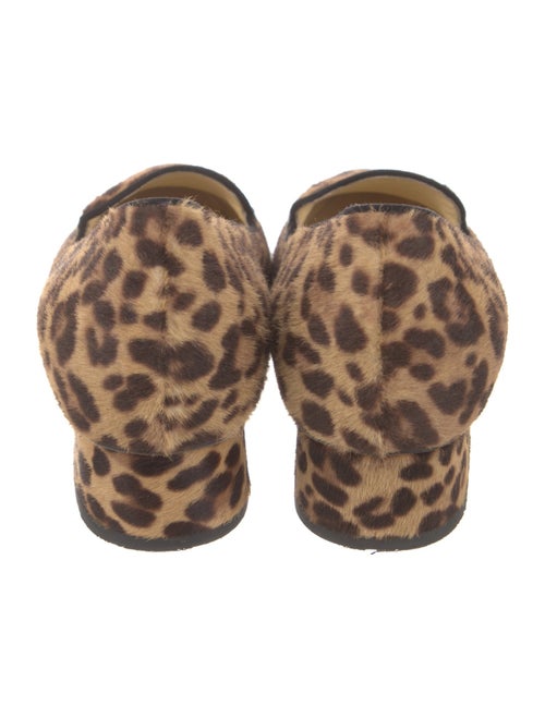 Sarah Flint Ponyhair Animal Print Pumps