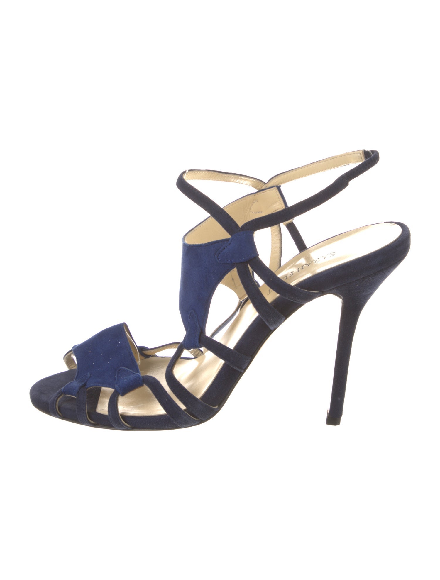 Sarah Flint Suede Slingback Sandals