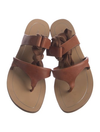 Sarah Flint Leather Gladiator Sandals