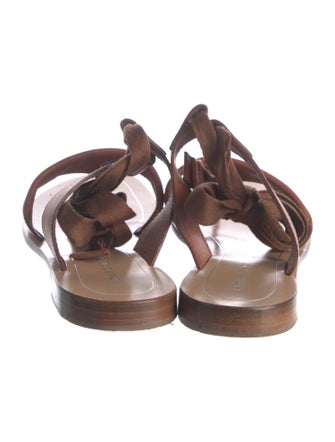 Sarah Flint Leather Gladiator Sandals