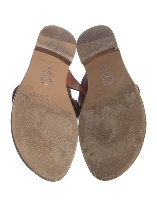 Sarah Flint Leather Gladiator Sandals