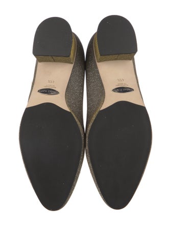 Sarah Flint Glitter Loafers