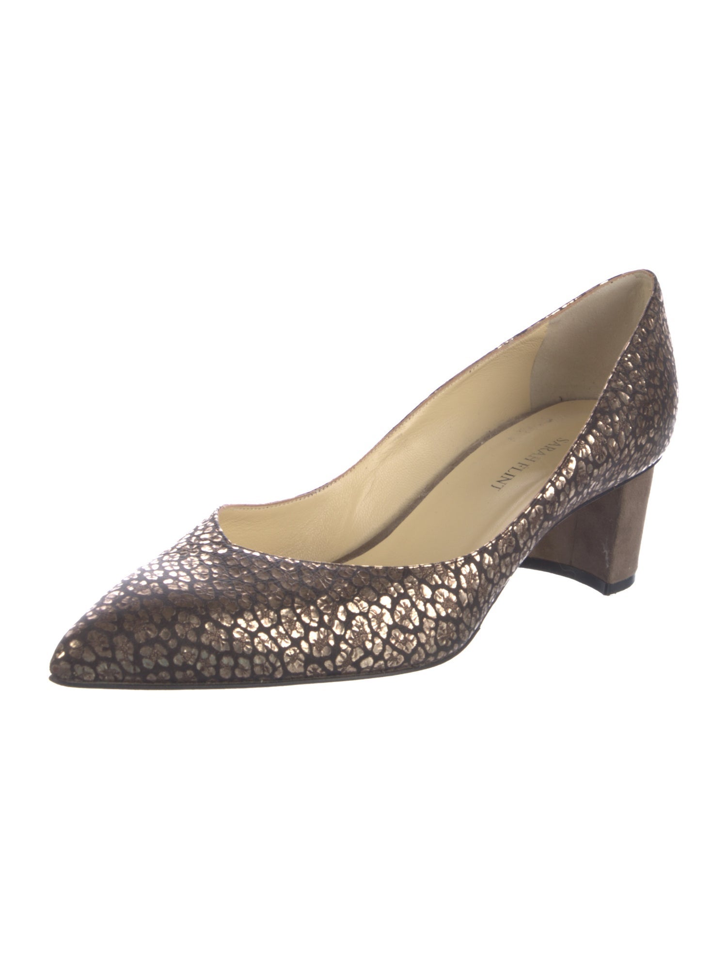 Sarah Flint Leather Pumps