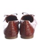 Sarah Flint Crocodile Ballet Flats