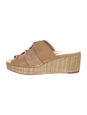 Sarah Flint Leather Espadrilles