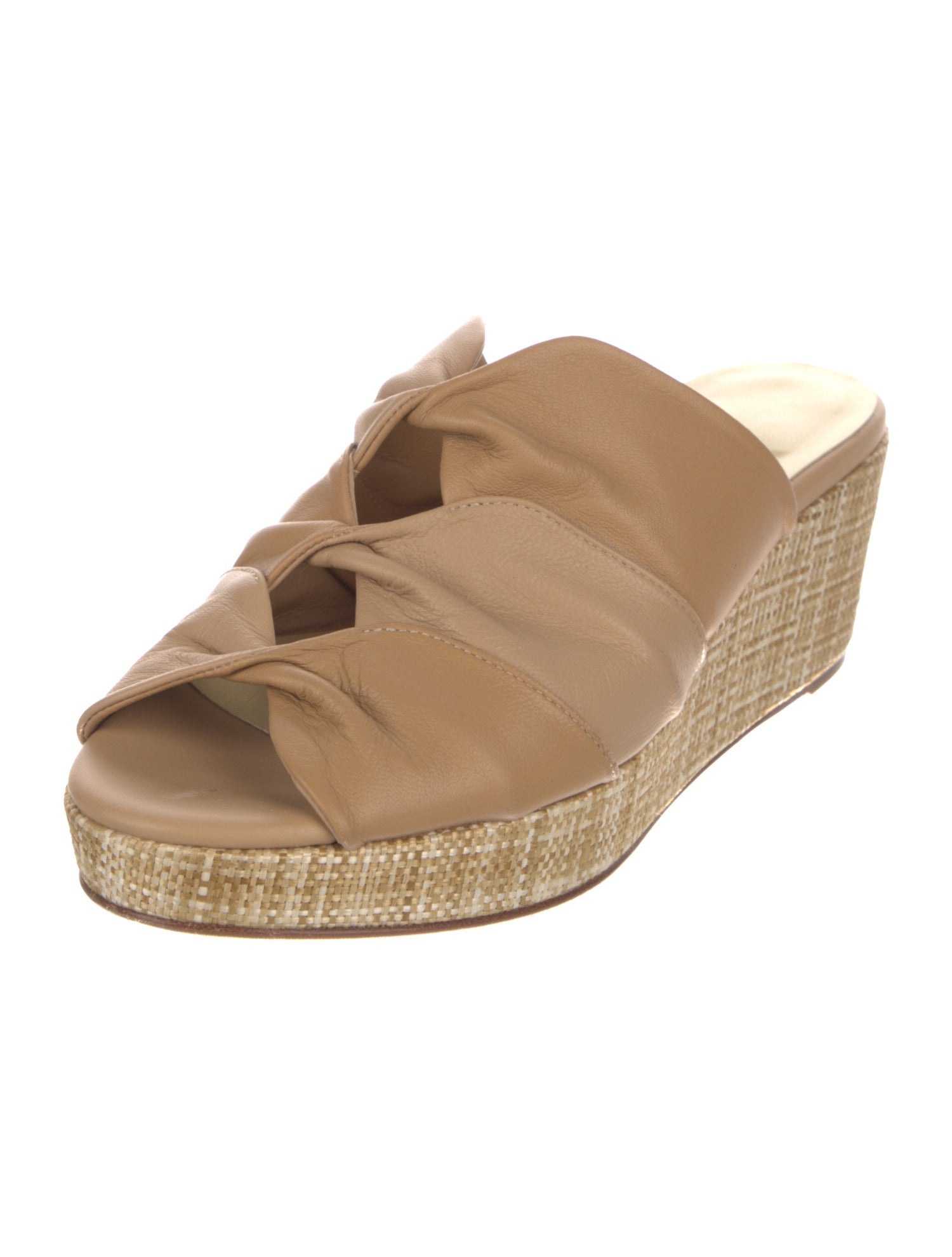 Sarah Flint Leather Espadrilles