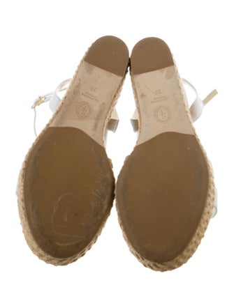 Sarah Flint Leather Espadrilles