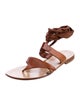 Sarah Flint Leather Gladiator Sandals