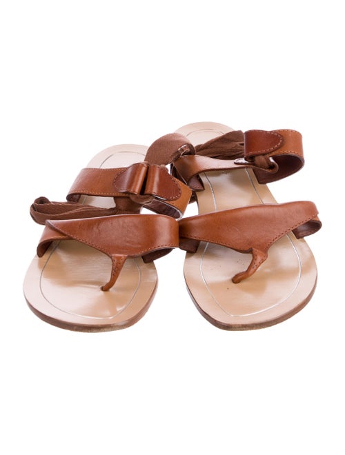 Sarah Flint Leather Gladiator Sandals