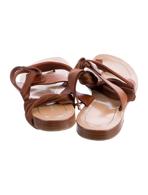 Sarah Flint Leather Gladiator Sandals