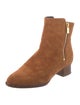Sarah Flint Suede Moto Boots