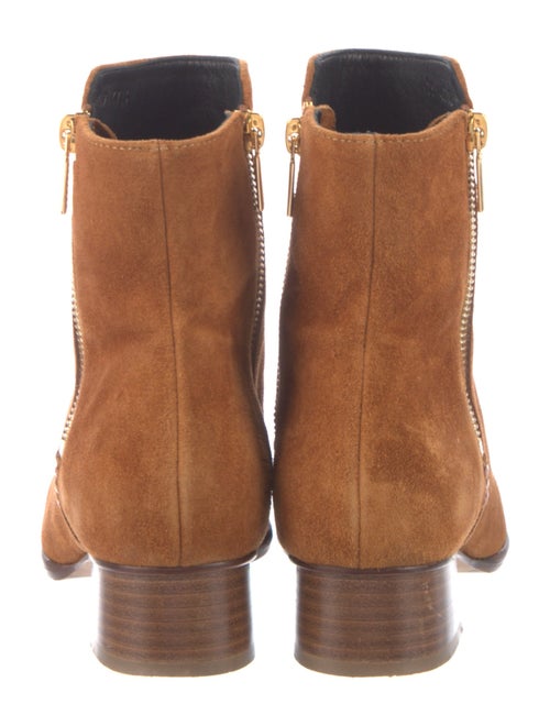 Sarah Flint Suede Moto Boots