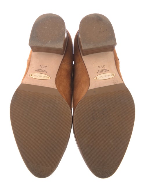 Sarah Flint Suede Moto Boots