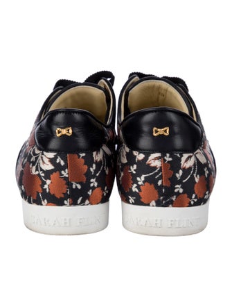 Sarah Flint Floral Print Sneakers