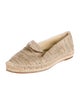 Sarah Flint Leather Trim Embellishment Espadrilles