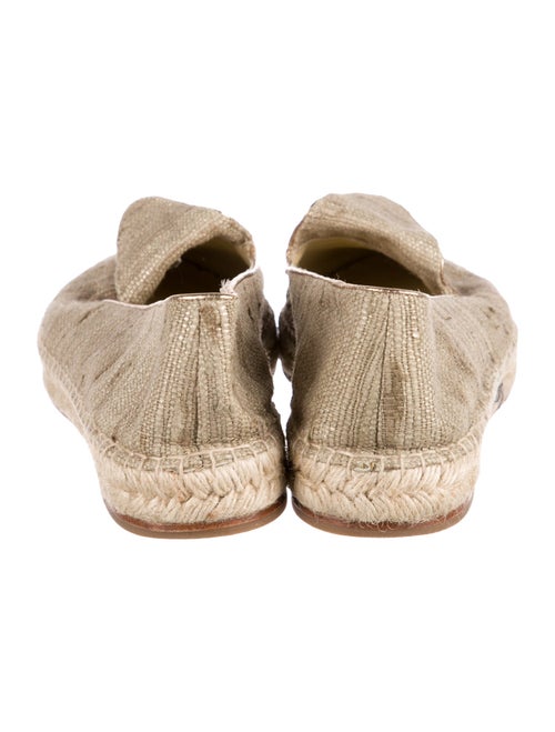 Sarah Flint Leather Trim Embellishment Espadrilles