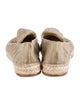 Sarah Flint Leather Trim Embellishment Espadrilles