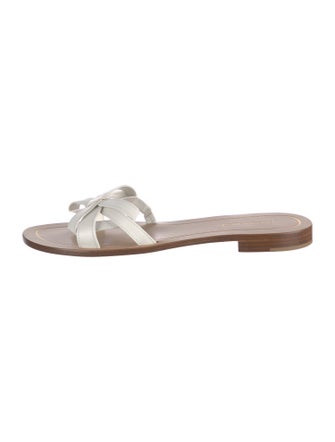 Sarah Flint Leather Slides