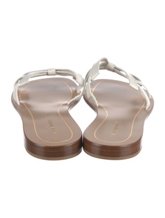 Sarah Flint Leather Slides