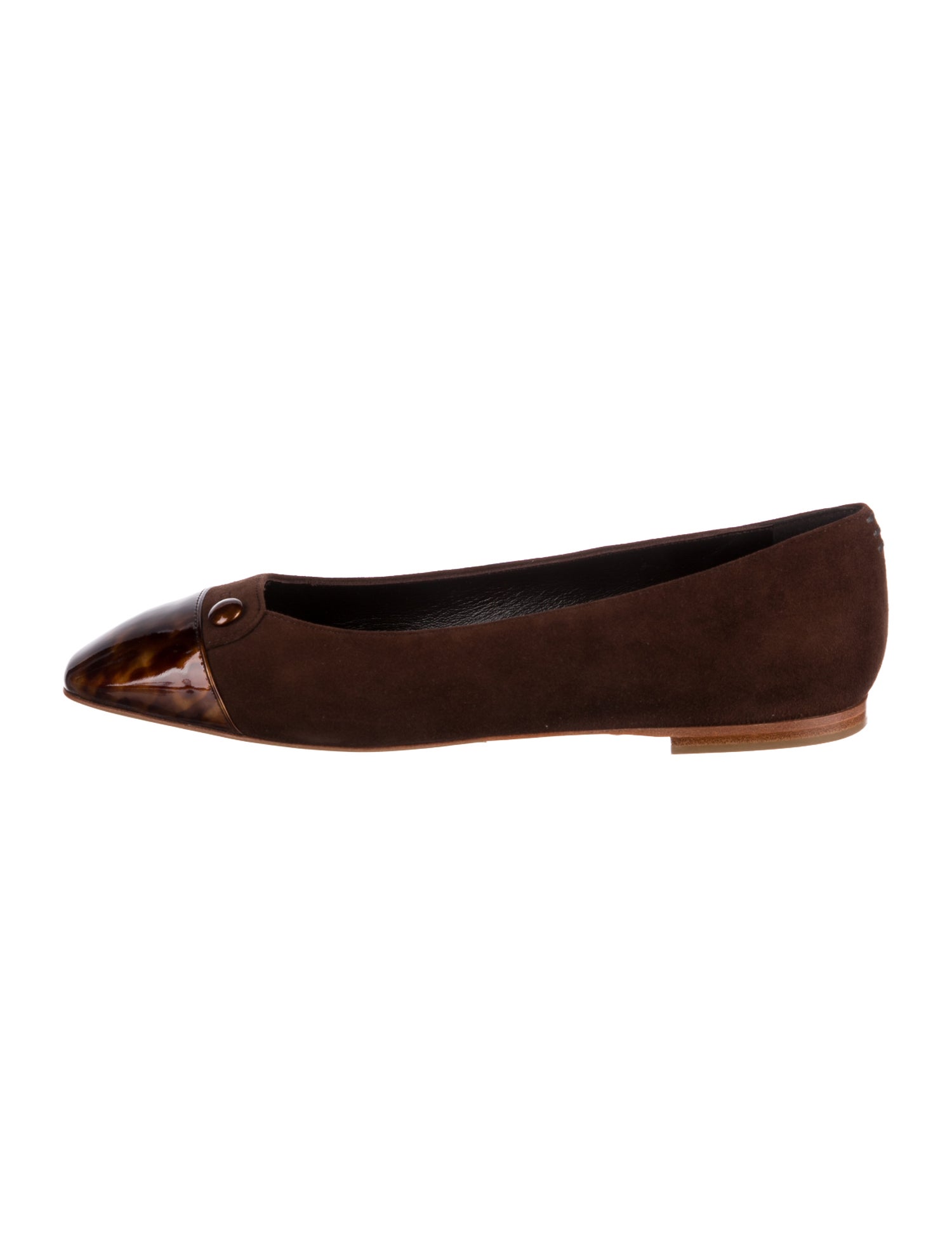 Sarah Flint Suede Ballet Flats