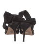 Sarah Flint Satin Bow Accents Mules