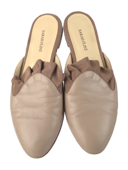 Sarah Flint Leather Mules