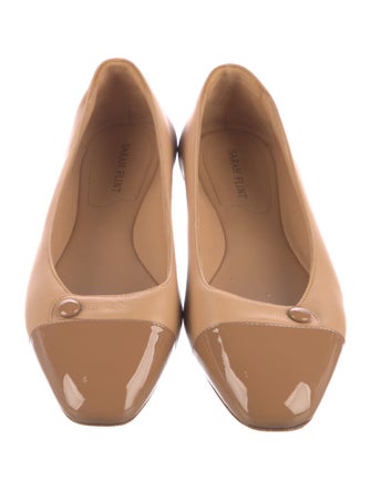 Sarah Flint Leather Ballet Flats