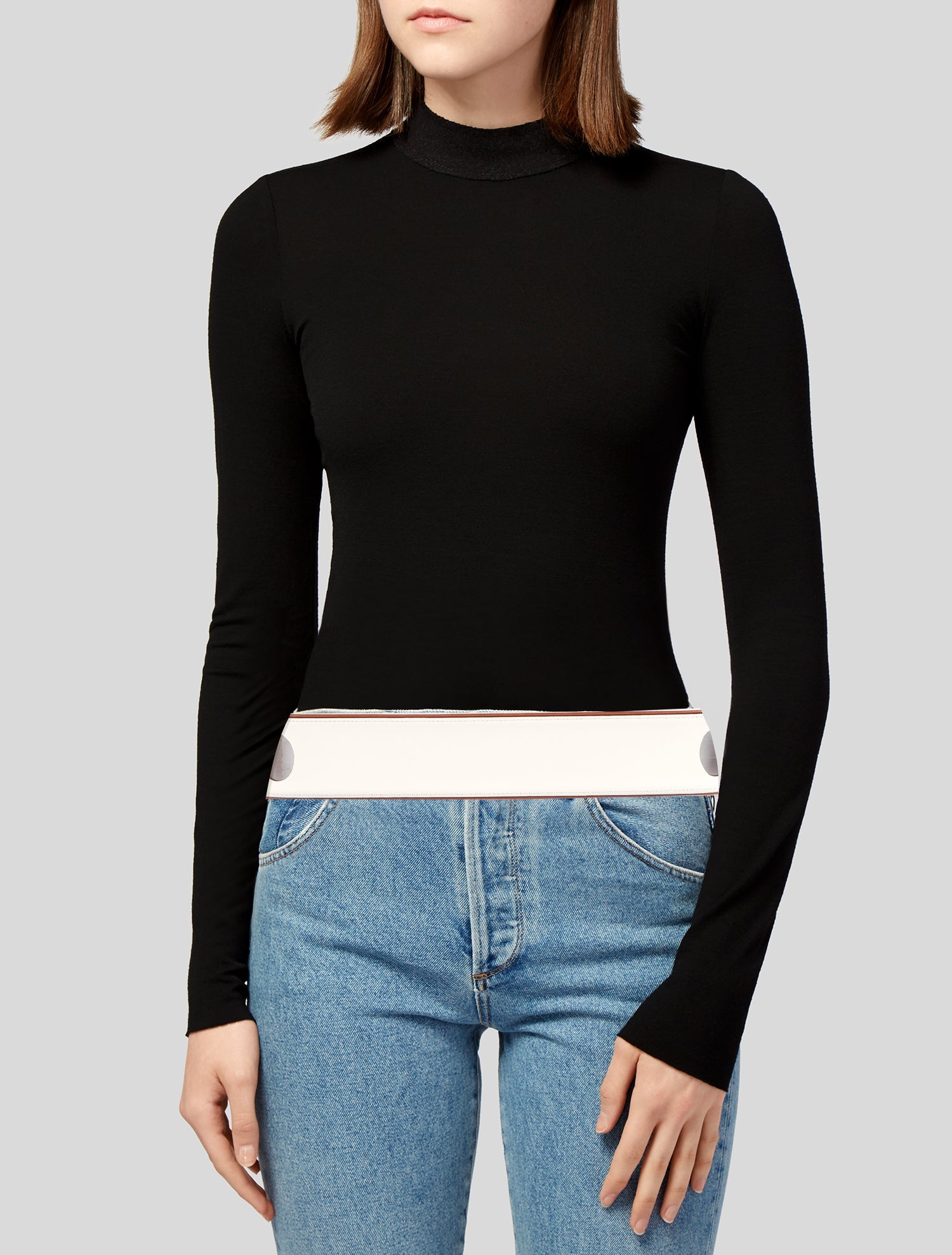 Sarah Flint Wide Leather Waist Belt