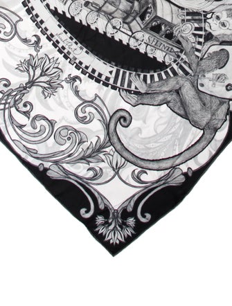 Sarah Flint Silk Printed Scarf