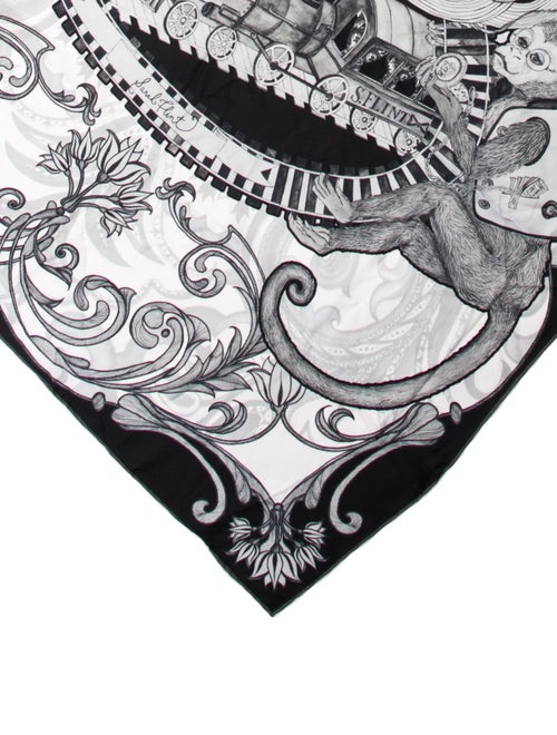 Sarah Flint Silk Printed Scarf