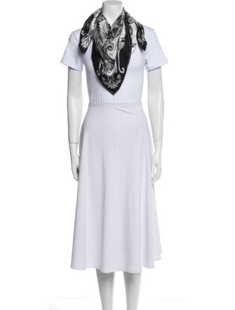 Sarah Flint Silk Printed Scarf