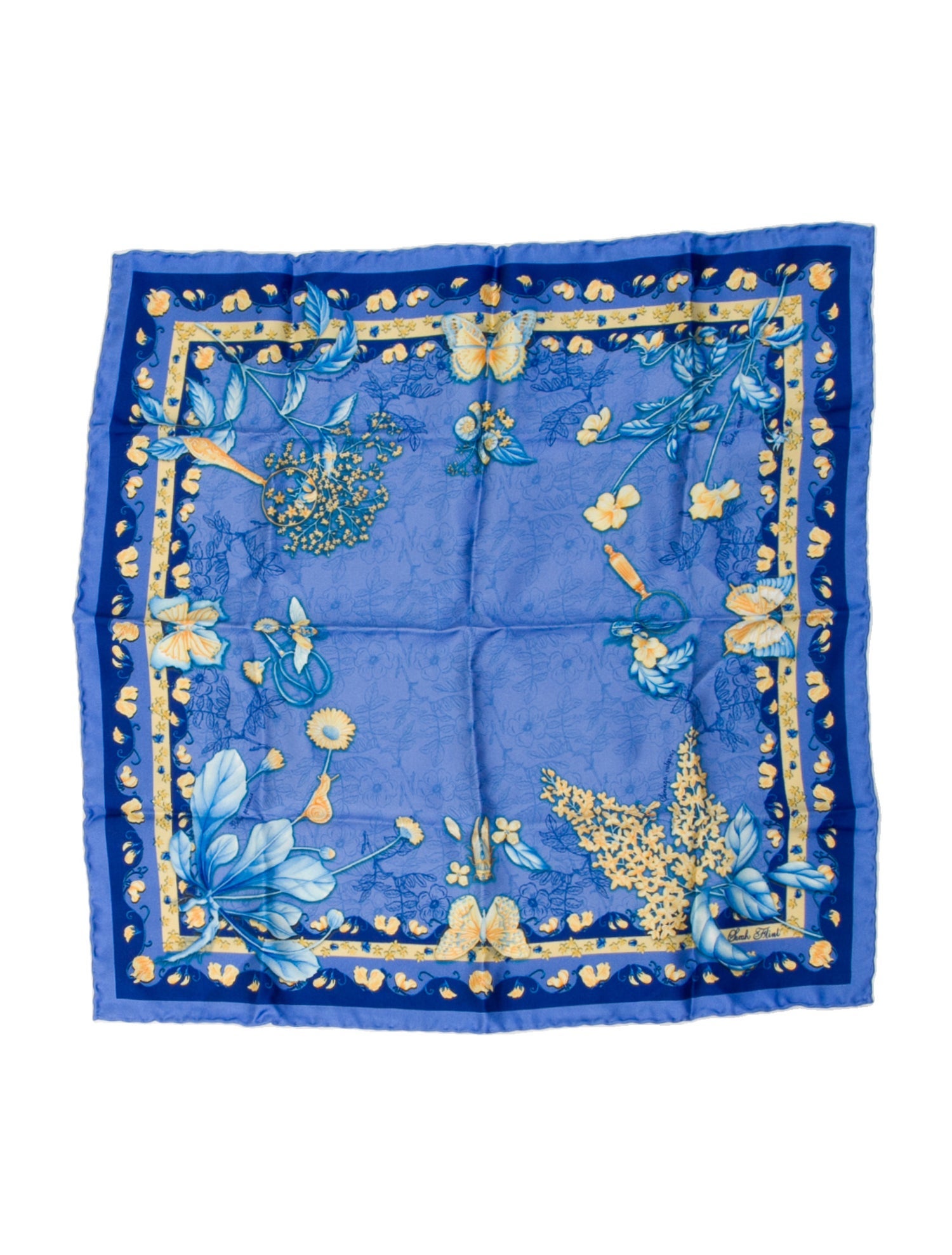 Sarah Flint Silk Printed Scarf
