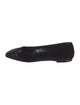 Sarah Flint Velvet Crystal Embellishments Flats