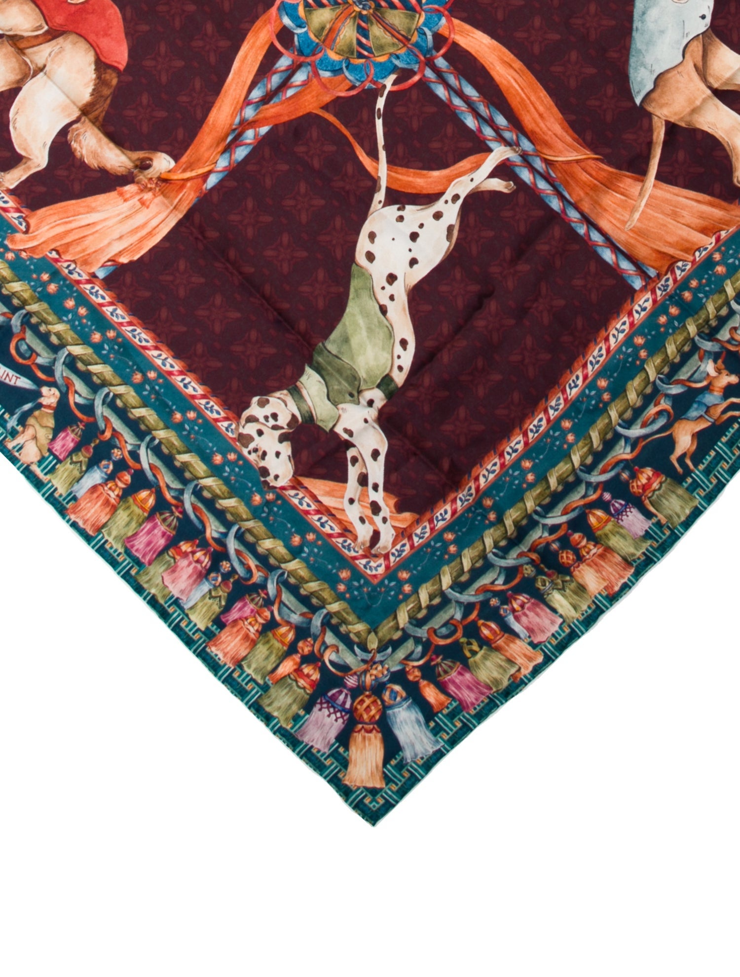 Sarah Flint Silk Printed Scarf