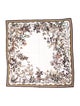 Sarah Flint Silk Floral Print Scarf