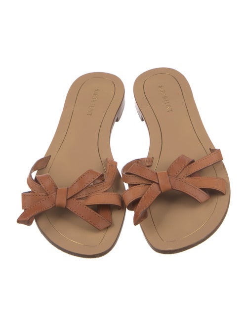 Sarah Flint Leather Slides