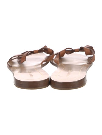 Sarah Flint Leather Slides