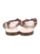 Sarah Flint Leather Slides