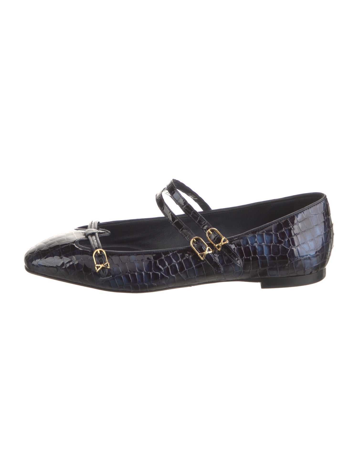 Sarah Flint Leather Mary Jane Flats