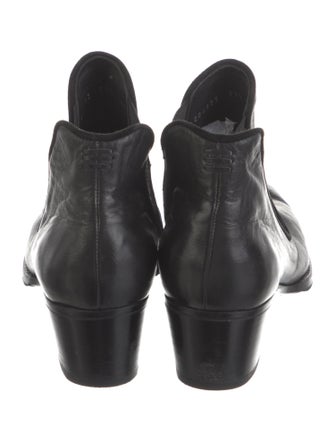 Sarah Flint Leather Chelsea Boots