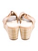 Sarah Flint Leather Espadrilles