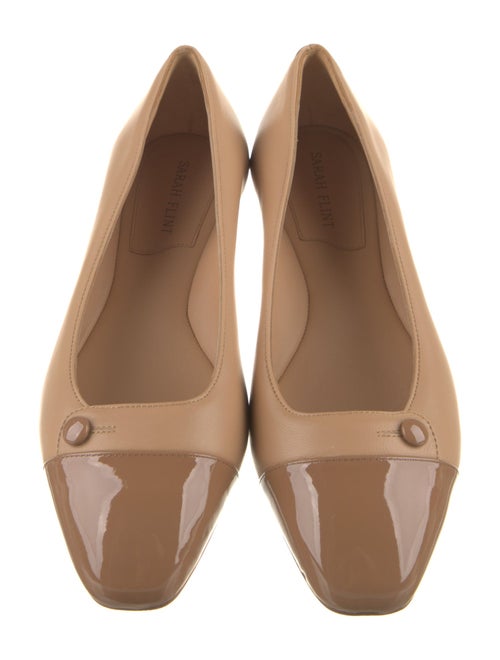 Sarah Flint Leather Ballet Flats