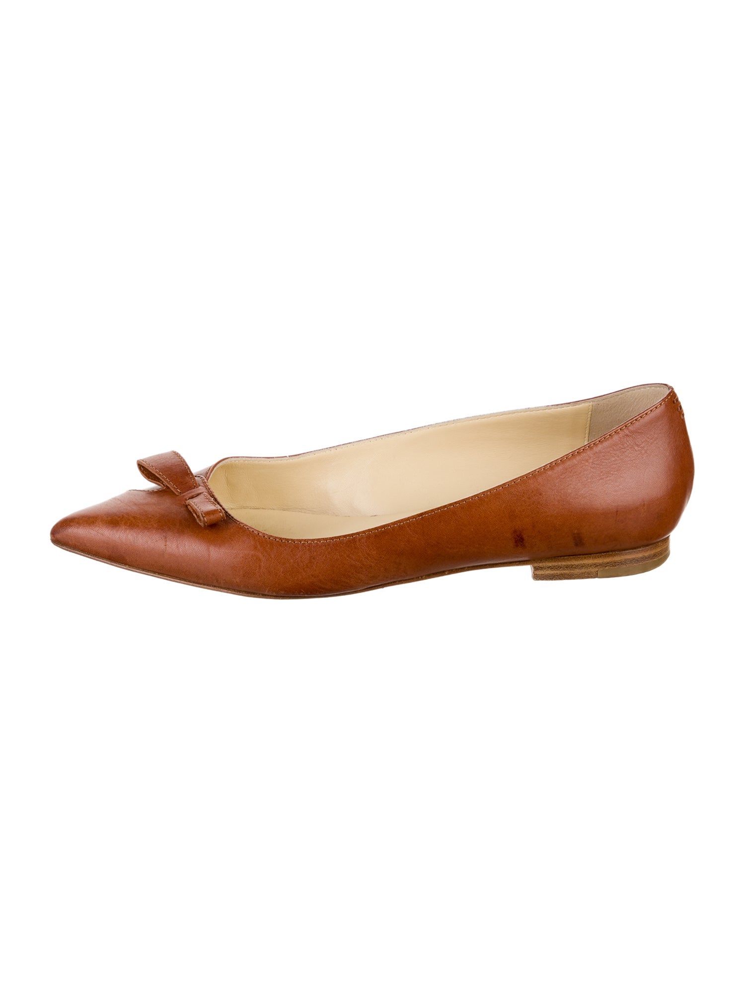 Sarah Flint Leather Ballet Flats